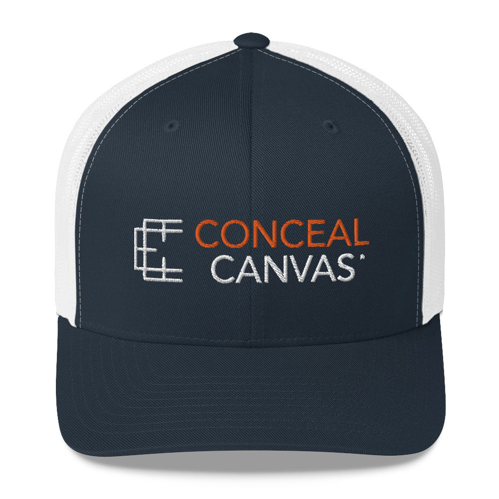 Conceal Canvas Trucker Cap