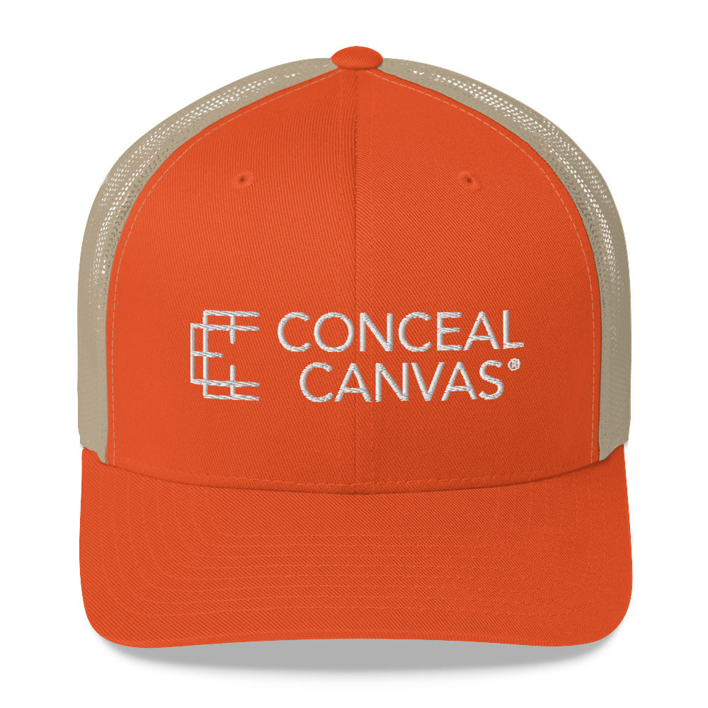 Conceal Canvas Trucker Cap