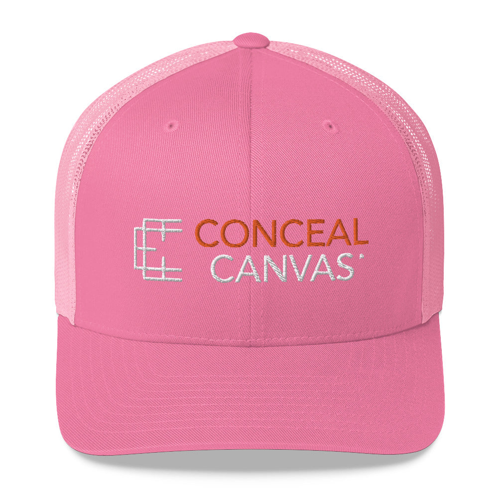 Conceal Canvas Trucker Cap