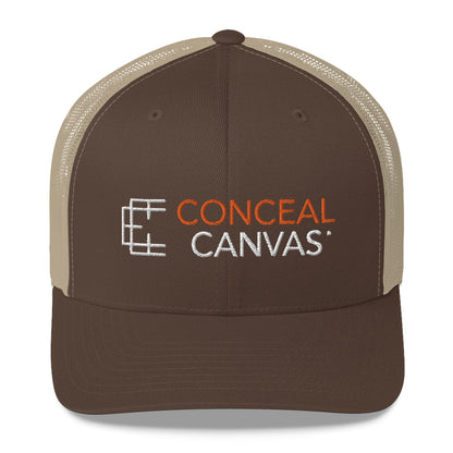 Conceal Canvas Trucker Cap