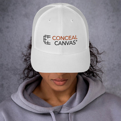 Conceal Canvas Trucker Cap