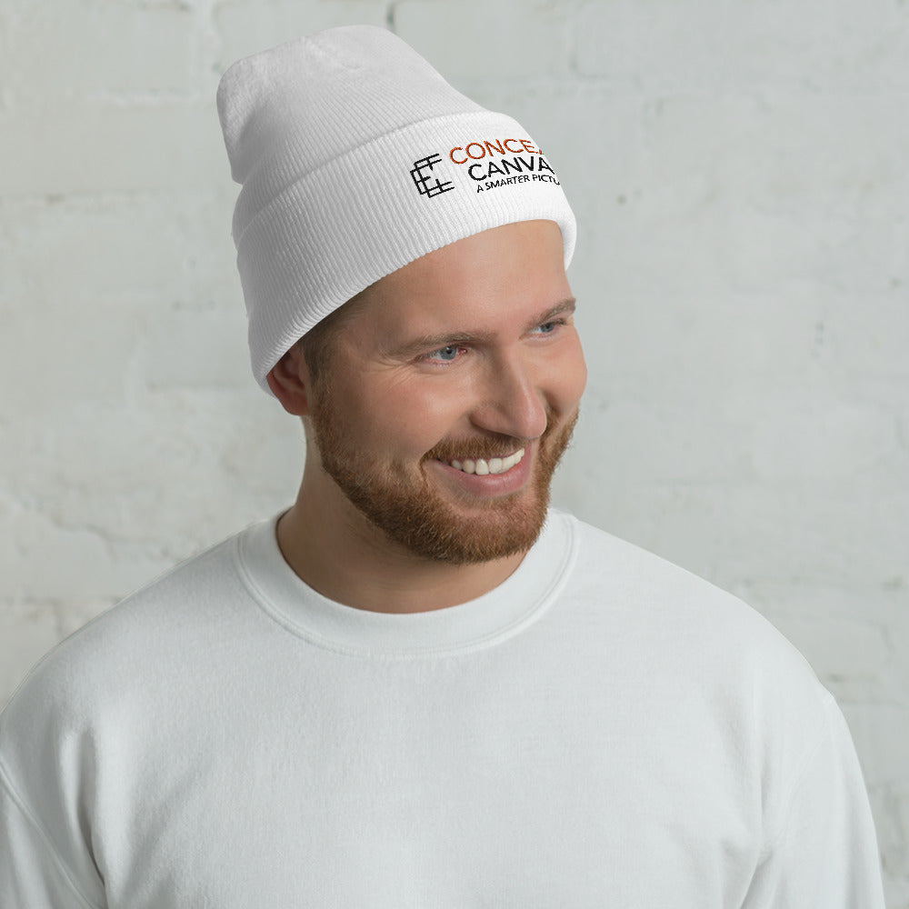 Conceal Canvas Cuffed Beanie