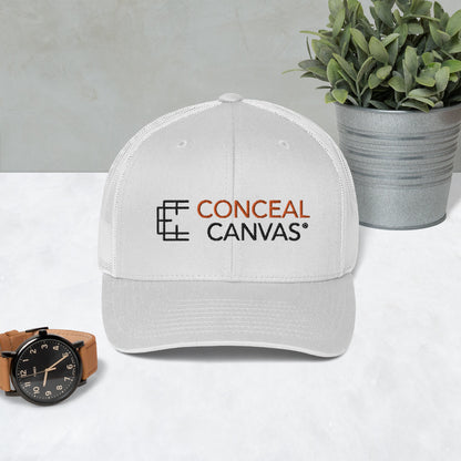 Conceal Canvas Trucker Cap