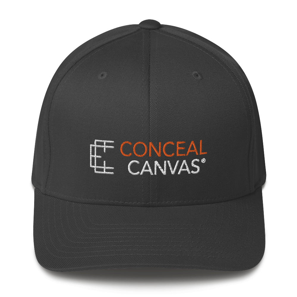 Conceal Canvas Fitted Twill Cap