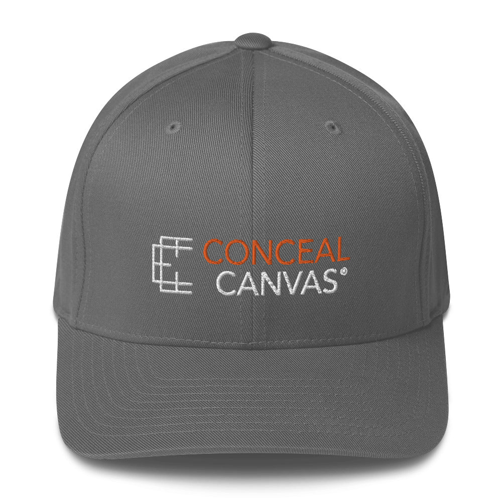 Conceal Canvas Fitted Twill Cap