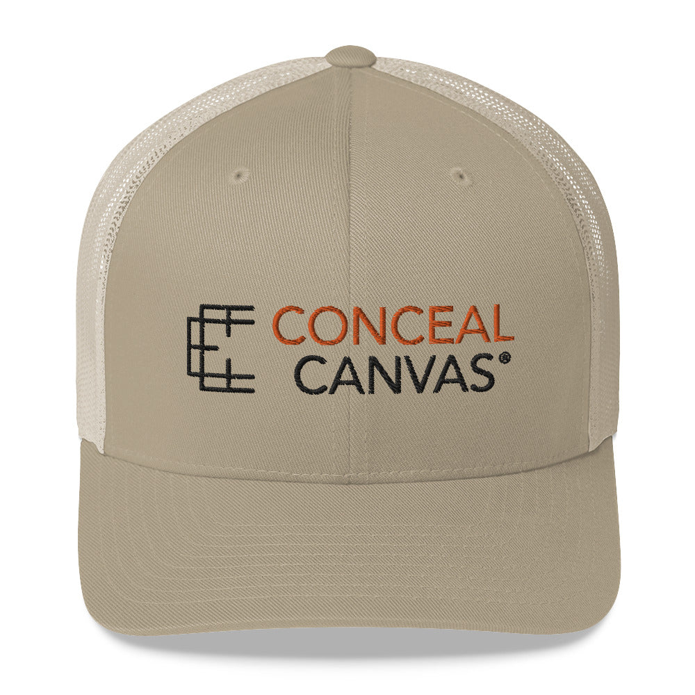 Conceal Canvas Trucker Cap